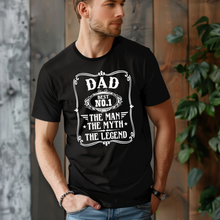 Load image into Gallery viewer, Number 1 Dad Legend Tee
